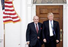 Trump "sabía todo" sobre campaña de presión a Ucrania, dice socio de Giuliani El presidente Donald Trump lo "sabía todo" sobre los esfuerzos orquestados por su abogado, Rudy Giuliani, para presionar a Ucrania con fines partidistas
