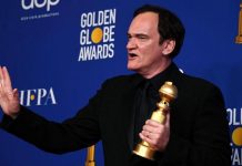 La comedia "Once Upon a Time in Hollywood" de Quentin Tarantino y el drama "1917" de Sam Mendes vencieron este domingo en la 77 edición de los Globos de Oro