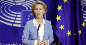 La presidenta de la Comisión Europea, Ursula von der Leyen, y el presidente de Donald Trump tienen previsto reunirse "pronto" en Washington para abordar las disputas bilaterales en el ámbito comercial
