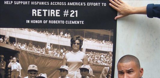 Jenniffer González, pidió que se retire el número 21 de la leyenda boricua Roberto Clemente de todas las franquicias de las Grandes Ligas de Béisbol.