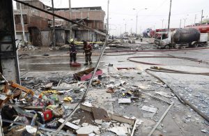 El n&uacute;mero de v&iacute;ctimas mortales de la gran deflagraci&oacute;n de gas acontecida el pasado jueves en Lima se elev&oacute; este mi&eacute;rcoles a 16 fallecidos