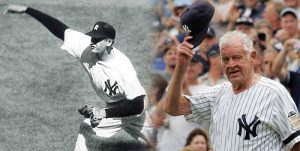 El exabridor Don Larsen, el lanzador oficial que alcanz&oacute; las alturas de la gloria del b&eacute;isbol cuando lanz&oacute; el &uacute;nico juego perfecto en la historia de la Serie Mundial