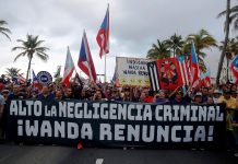 Cantantes y deportistas piden la dimisión de la gobernadora de Puerto Rico