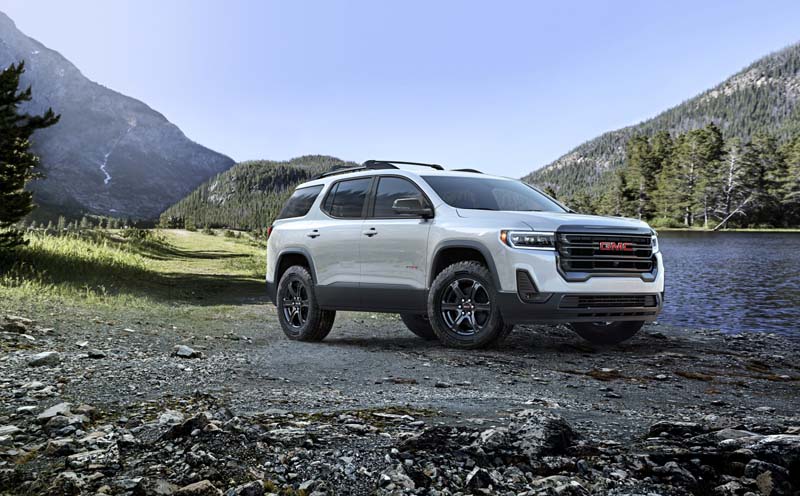 2020 GMC Acadia AT4.