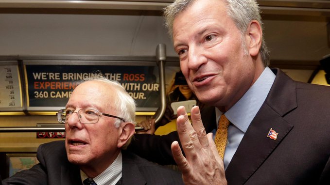 De Blasio planea viajar el pr&oacute;ximo domingo y lunes a Nevada para hacer campa&ntilde;a junto a Sanders de cara a los caucus que ese estado celebra el 22 de febrero.