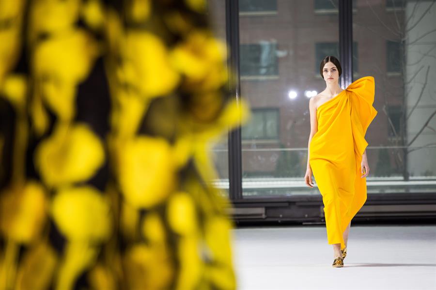 Carolina Herrera abri&oacute; la antepen&uacute;ltima jornada de la Semana de la Moda de Nueva York.