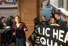 Varias decenas de activistas arropados por políticos locales demócratas como Catalina Cruz, Jessica Ramos o Yuh-line Niou pidieron este martes al gobernador de Nueva York, Andrew Cuomo, que dé prioridad a los inmigrantes