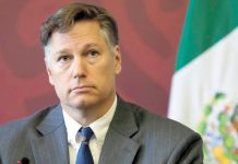 La embajada de Estados Unidos en México matizó un discurso del embajador Christopher Landau y subrayó que la seguridad fronteriza es un problema compartido.