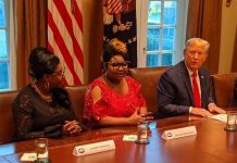 Lynnette Hardaway y Rochelle Richardson se hicieron famosas durante la campaña presidencial de 2016 por su apoyo incondicional al entonces candidato republicano y están dispuestas a repetir este respaldo sin fisuras al ahora presidente
