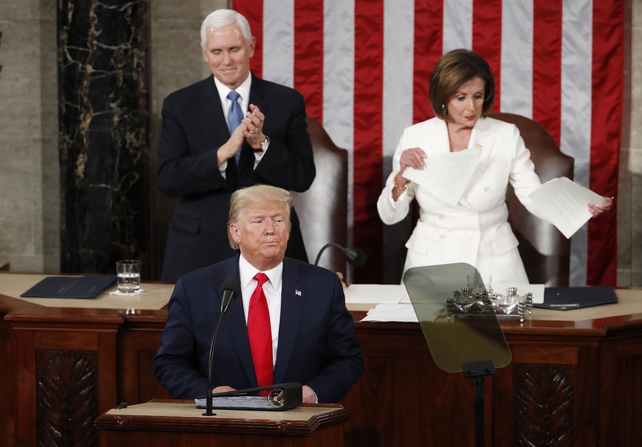 Trump defini&oacute; a la presidenta de la C&aacute;mara de Representantes, la dem&oacute;crata Nancy Pelosi, como una "persona horrible".