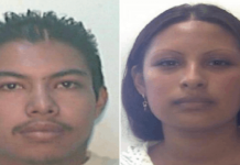 La FGJ difundió los rostros de Mario Alberto 'N' y Giovana 'N', que sería quien sustrajo a la niña a la salida del colegio.