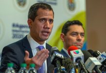 El presidente encargado de Venezuela con el aval de más de 50 gobiernos, Juan Guaidó, prometió este sábado en Miami que "va a echar el resto" para que su país vuelva a ser libre y democrático