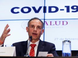 México confirma su primer caso de coronavirus Hugo López-Gatell, subsecretario de Prevención y Promoción de la Salud, señaló que el positivo pertenece a un hombre de 35 años que se encuentra en la Ciudad de México
