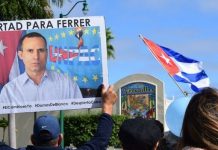 La condena a Ferrer, basada en la petición fiscal de 9 años de cárcel por los cargos de lesiones y privación de libertad, queda pendiente de ratificación.