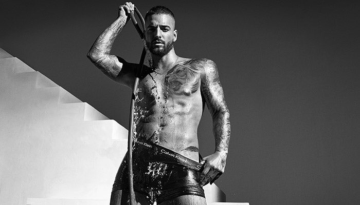 Maluma para Calvin Klein.