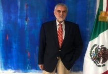 El encargado de negocios de la Embajada de México en Bolivia, Edmundo Font, junto a otros diplomáticos mexicanos, gestionó la salida de los políticos bolivianos.