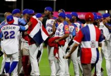 República Dominicana gana Serie del Caribe 2020 al vencer 9-3 a Venezuela El triunfo le valió al piloto de la novena dominicana, el puertorriqueño Lino Rivera, su primer campeonato en una Serie del Caribe en su quinto intento.