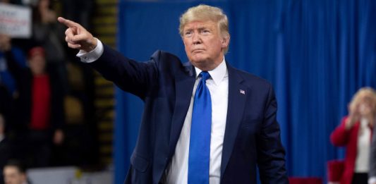 "¡Los números de Trump en las encuestas son los más altos desde su elección, a pesar de las constantes farsas y cazas de brujas (de los demócratas)!", escribió Trump.