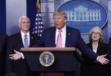 Trump asegura que el riesgo del coronavirus en Estados Unidos es "muy bajo" El presidente Donald Trump aseguró este miércoles que el riesgo de contraer el coronavirus en ese país es "muy bajo" y minimizó el número de personas infectadas en su territorio.