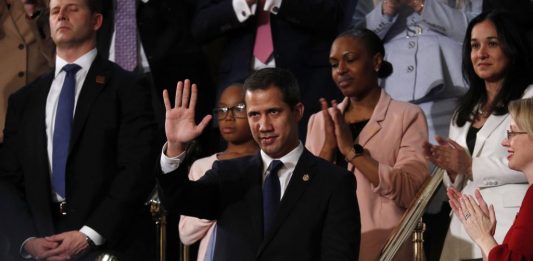 El líder opositor venezolano Juan Guaidó tuvo este martes su minuto de gloria en Estados Unidos al asistir invitado por el presidente Donald Trump al discurso sobre el Estado de la Unión