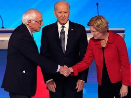 Los precandidatos demócratas a la Casa Blanca protagonizaron un tenso debate con constantes ataques cruzados.