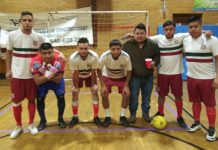 La Cuadra-Amigos, Toque y Gol-Tehuacán intentarán avanzar a semis en la HONDUCOL El quinteto del México-Roque que este sábado 14 de Marzo, chocará contra el Mets, buscando el 'pasaporte' a la semi-final en la HONDUCOL Liga de Indoor y FutSal en El Bronx. (FotoCortesía MeRo).