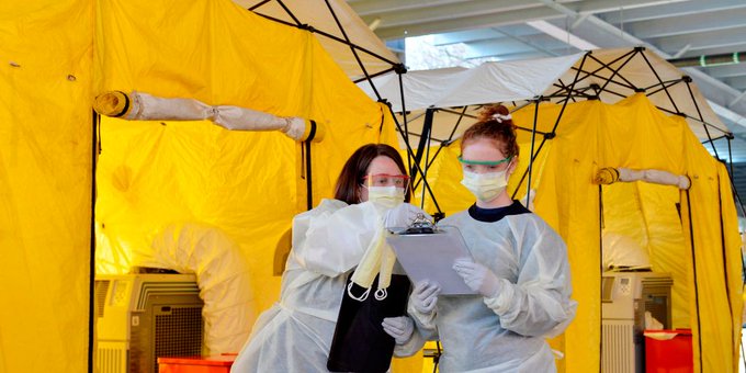Seg&uacute;n los recuentos extraoficiales m&aacute;s recientes, 35.225 estadounidenses han sido contagiados por el virus, con lo que el pa&iacute;s se ha convertido en el tercero del mundo con mayor n&uacute;mero de casos.