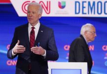 Biden amplía su ventaja frente a Sanders con victorias en otros tres estados Biden obtuvo ahí un 61,9 % de los votos imponiéndose en todos los condados del estado a Sanders, que apenas alcanzó el 22,8 %.