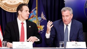 Un abogado, el segundo caso confirmado de coronavirus en Nueva York, est&aacute; en estado grave en un hospital del distrito de Manhattan, indic&oacute; el alcalde de Nueva York, Bill de Blasio