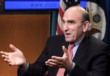 La propuesta fue delineada en primer lugar por el encargado de Venezuela del Departamento de Estado de EEUU, Elliott Abrams.