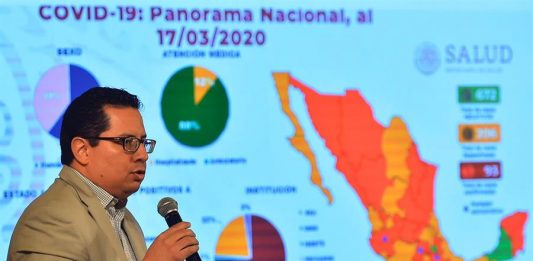 México suma 93 contagios de COVID-19 con once casos nuevos registrados en las últimas 24 horas, informó este martes el director general de Epidemiología del Gobierno mexicano, José Luis Alomía Zegarra.