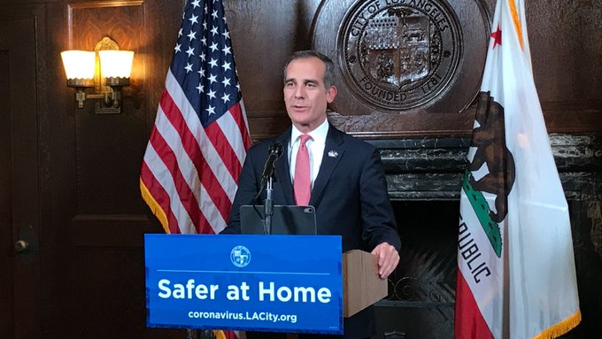 Hace una semana, Garcetti hizo pública una moratoria de seis meses para inquilinos de vivienda protegida que no puedan pagar el alquiler.