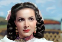 María Félix en una escena de Enamorada.