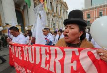 Los reclamos feministas continuaron este lunes en varios países de América Latina, tras el Día Internacional de la Mujer, donde las manifestaciones se enfilan ahora hacia el ámbito político