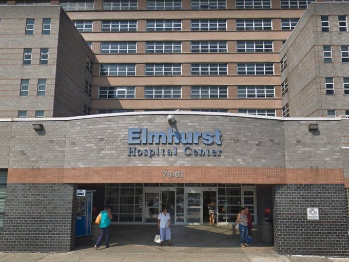 El hospital Elmhurst, en 24 horas entre el martes y el mi&eacute;rcoles registr&oacute; 13 muertos por COVID-19.