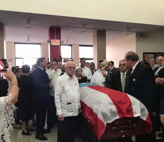 Los actos de adiós a Cancel Miranda continuarán mañana, donde será expuesto en el Museo Casa Grande de esa ciudad de la costa oeste de Puerto Rico.