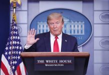 El presidente Donald Trump dijo este miércoles sin pruebas que si hay una segunda ola de coronavirus a finales de este año en su país