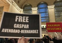 El mexicano Gaspar Avendaño Hernández, detenido en Nueva York en febrero pasado en medio de un incidente en que un agente de inmigración disparó al hijo de su novia en el rostro, fue liberado
