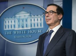 Steven Mnuchin, consideró este domingo que la economía de EEUU podría recuperarse el próximo verano