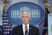Mike Pence, aseguró este domingo que "nadie" quiere más la reapertura del país que el presidente Donald Trump