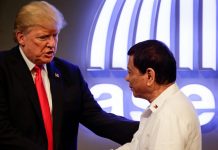 Trump llama a Duterte para discutir cooperación en respuesta a COVID-19 El presidente Donald Trump, llamó anoche por teléfono a su homólogo filipino, Rodrigo Duterte, para discutir la posible cooperación bilateral en la respuesta a la pandemia de COVID-19