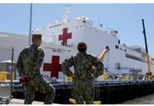 "El barco sigue los protocolos y toma todas las precauciones para garantizar la salud y la seguridad de todos los miembros de la tripulación y pacientes a bordo".
