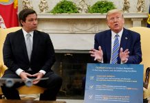 "Estamos diseñando un sistema por el que haríamos pruebas (a los pasajeros), y estamos trabajando con las aerolíneas en eso", dijo Trump en declaraciones a la prensa al comienzo de una reunión con Ron DeSantis.