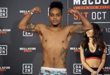 Matan a tiros a Chapman, un peleador de la Bellator Isaiah Chapman, un peleador de la promotora Bellator, murió el martes por la noche después de recibir varios disparos fuera de su casa, en Akron.