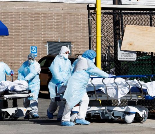 Ciudad de Nueva York no estaba preparada para responder a la pandemia del COVID-19, según informe La ciudad de Nueva York, punto caliente del epicentro de coronavirus en Estados Unidos, plantea hacer "entierros temporales" excavando zanjas en parques ante el creciente número de fallecidos a causa de COVID-19