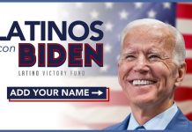 El grupo Latino Victory lanzó este jueves una web bilingüe para apoyar la candidatura del ex vicepresidente Joe Biden