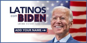 El grupo Latino Victory lanzó este jueves una web bilingüe para apoyar la candidatura del ex vicepresidente Joe Biden