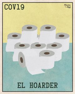 La singular y simp&aacute;tica serie de tarjetas lleva el nombre de "Pandemia Loter&iacute;a" y cada una tiene un nombre y una imagen inspirada en objetos, actividades y necesidades que las familias est&aacute;n necesitando para sobrevivir la pandemia mundial.