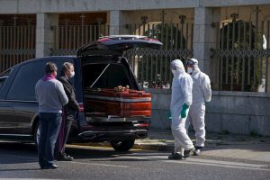 último adiós durante la pandemia