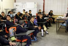 Clases en México volverán cuando hayan "condiciones sanitarias" necesarias estudiantes en clases
